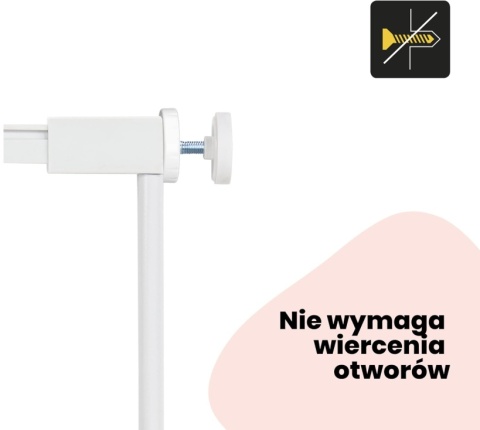 Safety 1st Przedłużenie Rozszerzenie do Bramki 14 cm – Białe