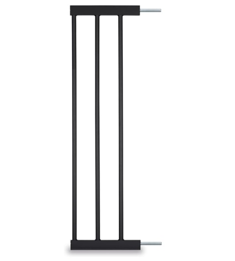 Hauck Przedłużenie do Bramki 21 cm – Czarny, Stal Stopowa