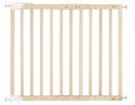 Drewniana Bramka Bezpieczeństwa Badabulle Deco Pop – 63-106 cm, Naturalna