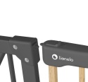 Bramka Ochronna Lionelo Truus Slim – 75-105 cm, Niski Próg, Grafitowa