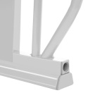 Bramka Ochronna Lionelo Truus Slim LED – 75-105 cm, Czujnik Zmierzchu, Niski Próg