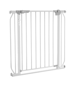 Bramka Ochronna Lionelo Truus Slim LED – 75-105 cm, Czujnik Zmierzchu, Niski Próg