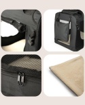 lionto Składany transporter dla psa i kota 60×42×44 cm – czarny, do 12 kg